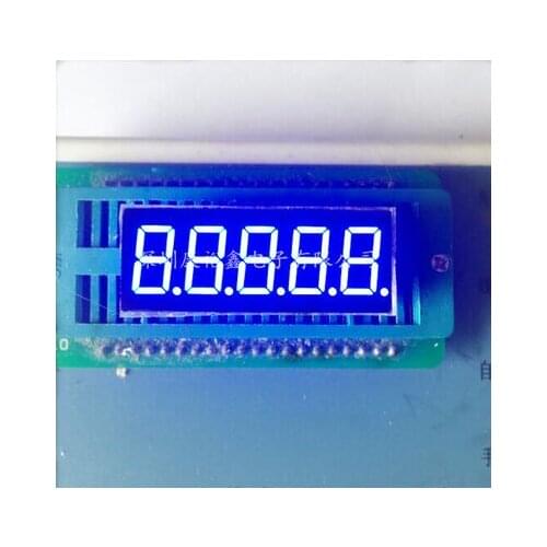 0.36inch 5digits blue 8 segment led display 3561AB/3561BB