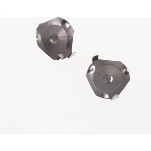 1000pcs SPST 5.0mm Diameter triangle tactile metal domes 2 LEG Length 1.50mm 350 g Force snap dome switch