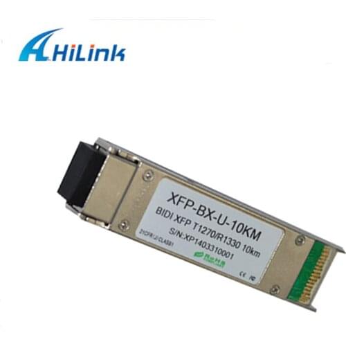5Pairs/Lot) Free Shipping! XFP Module 10G BIDI Tx1330nm/Rx1270 Tx1270nm/Rx1330nm 10km XFP Transceivers