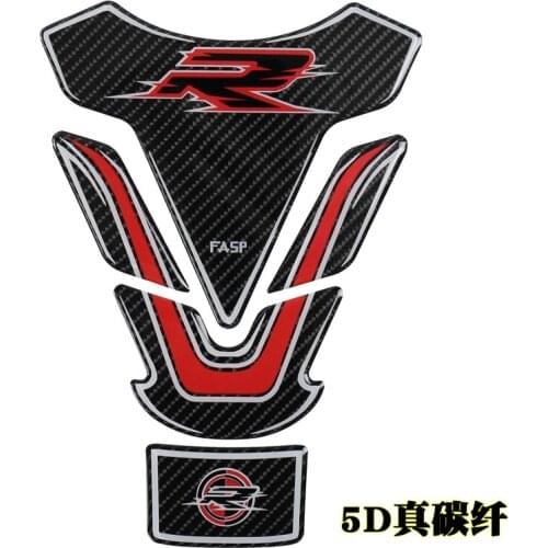 5D carbon fiber Motorcycle Tank Pad Protector Decal Stickers for R Competitive race motorcycle sports car TQ06