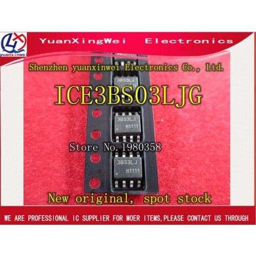 Free shipping 10pcs/lot ICE3BS03LJG 3BS3LJ SOP-8 ICE3BS03 original Product