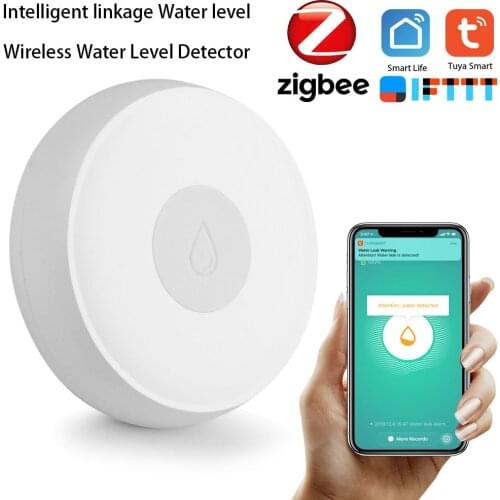 ZigBee Smart Home Water Level Detector Wireless Water Level Detector Intelligent Linkage Water Level Detector Real-time Alarm