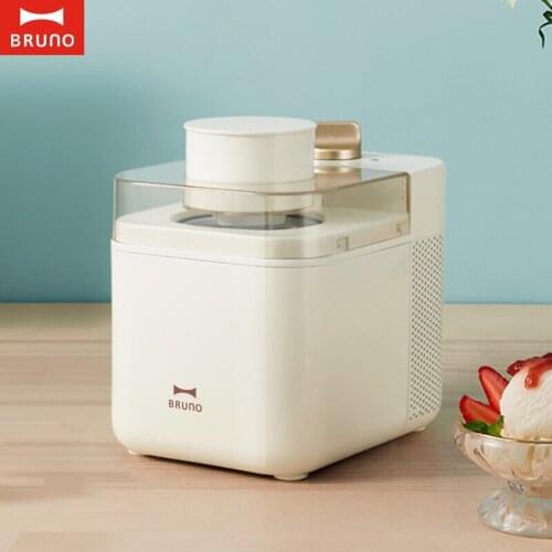 BRUNO Ice Cream Machine 220V Mini Household Automatic Production of Fruit Smoothie Machine Children Ice Cream Ice Cream Machine
