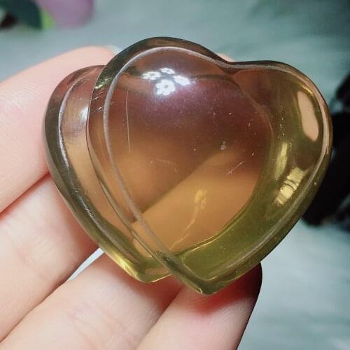 Smoky quartz two heart