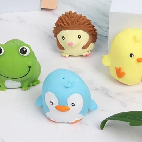 1pcs Decompress Vent Toys Super Cute For Children Stress Relief Simulation Animal Gift Home Office Toys For Adults Children
