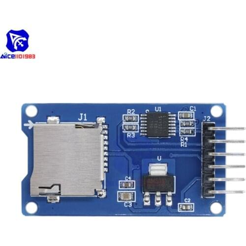 Diymore 5PCS/Lot Micro SD TF Card Memory Shield Module SPI Interface for Arduino Micro SD Storage Expansion Board