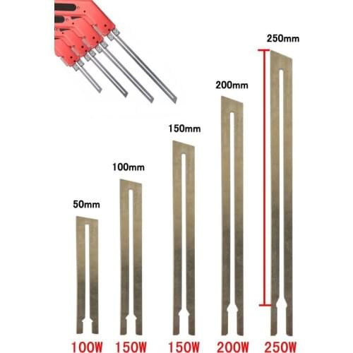 Straight Blade knife for electric heating cutting knife cutter machine gun cutting foam plastic material