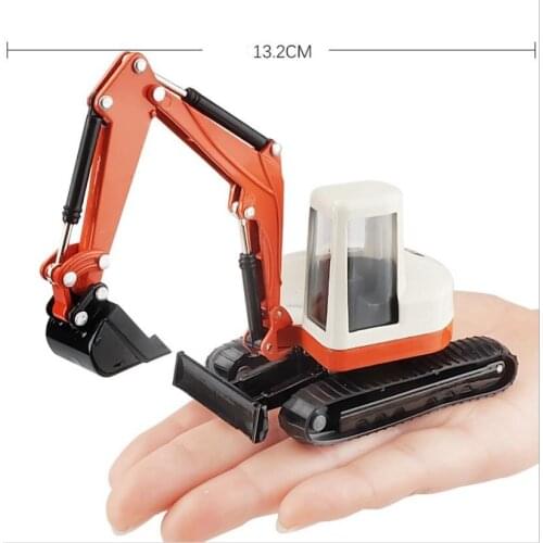 Wholesale 1:60 alloy engineering excavator model,high simulation childrens excavator,free shipping
