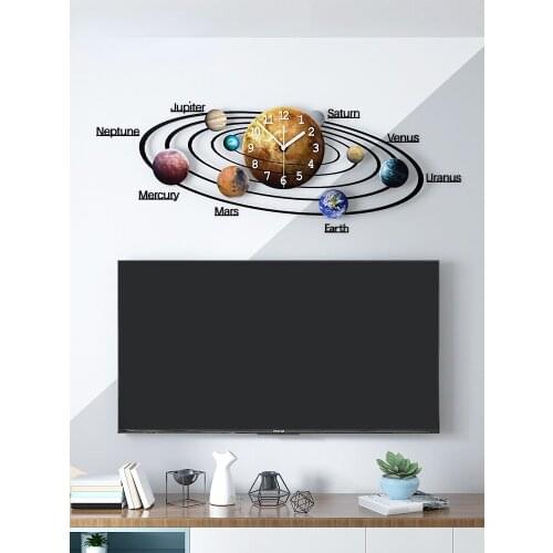 Personalized wall clock living room creative home fashion wall hanging table light luxury Nordic restaurant clock decoration