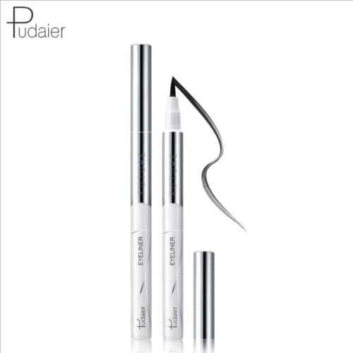 Eyeliner Pen Soft Black Liquid Eyeliner Pen Makeup Waterproof Sweat Proof Eye Liner Pencil Women Makeup tool T1132