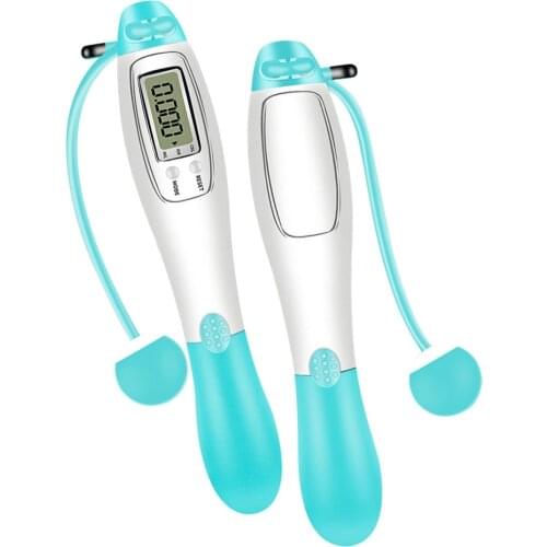 Professional Aerobics Wireless Electronic Rope Skipping Home Weight Loss Fitness Gym Skipping Rope Keep Healthy