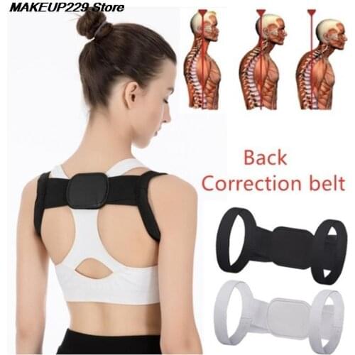S/M/L/XL/XXL Posture Back Corrector Shoulder Straight Support Correction Brace Belt