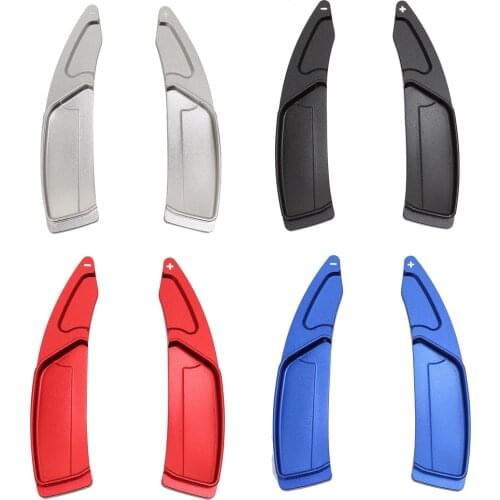 1Pair Car Aluminum Steering Wheel Shift Paddle Shift For Peugeot 3008 5008/GT 2019 2020 Steering Paddle Shifters Extension