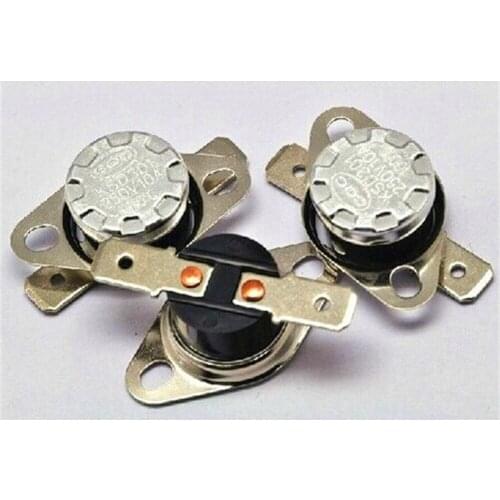 3 Pcs KSD301 NC 195 Degree Celsius Button Temperature Switch Sensor Thermostat Controller