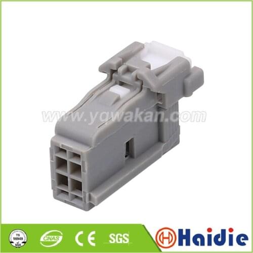 Free shipping 2sets 4pin auto plastic housing plug auto wiring harness cable auto unselaed connector