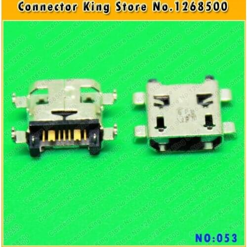 ChengHaoRan 10PCS Charge Socket Mobile Phone Tablet Power Connector Micro USB Jack for Samsung I8262D/I8268 7-pin,MC-053