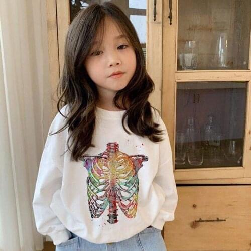 Kids T-shirts 2021 Boys Girls Cute Cartoon Long Sleeve Tees Tops Autumn Spring Sweatshirts For Child Clothes Boy T Shirts Plant