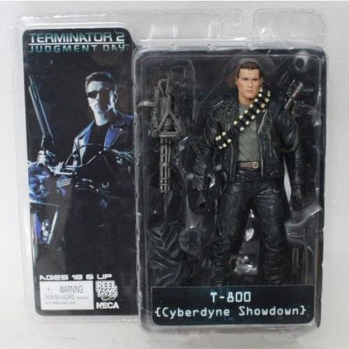 The Terminator 1pcs 18cm NECA Figure The Terminator 2 Action Figure Cyberdyne Showdown Action Figure Toy