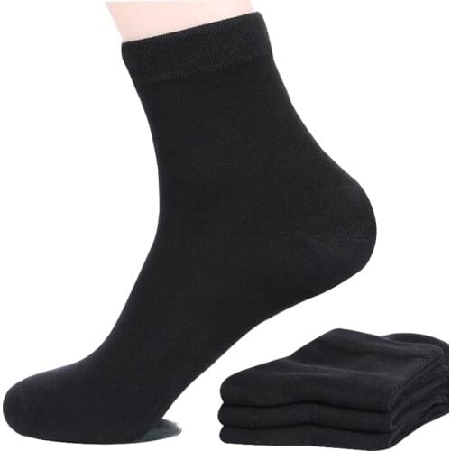 5 Pairs Men Socks Solid Color Cotton Classical Businness Casual Socks Summer Autumn Excellent Quality Breathable Male Sock meias