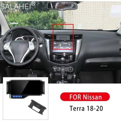 2021 New 360 degree rotation Gravity Car Phone Holder Car Bracket Air Vent Stand Car Smart bracket For Nissan Terra 2018-2020