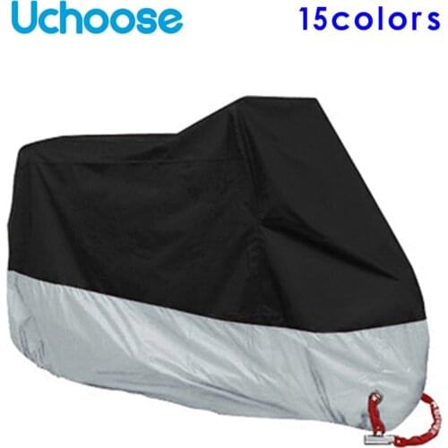 Outdoor Motorcycle Cover Universal Cloth UV Protector Scooter All Season Dustproof Waterproof Prevent Snow M-4XL Bike Motorbike