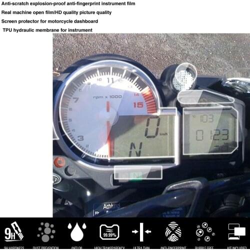 Motorcycle Cluster Scratch Protection Film Instrument Speedometer Screen Sticker for BMW S1000R S1000RR S1000XR 2015 2016