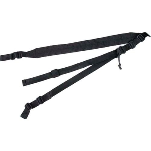 Tactical VK MK2 Adjust Padded Gun Sling Hunting Strap 2 Points In Black for IPSC Airsoft Military Gear