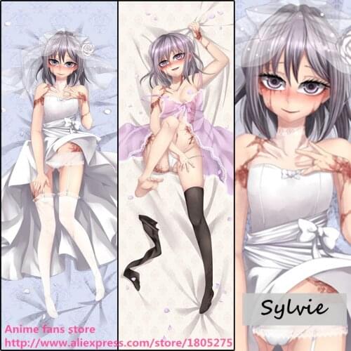 Cute Anime Teaching Feeling Sylvie Loli Japanese Pillowcase Pillow Case Cover decorative Hugging Body Bedding