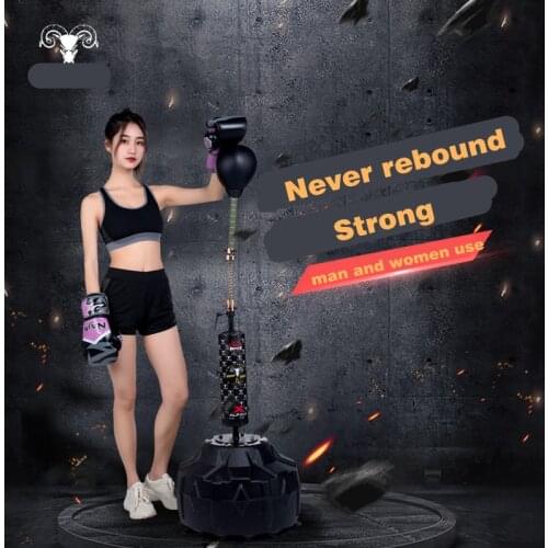 Rotating Boxing Speed Ball Vertical Household Reaction Target Adult Punching Bag Muay Thai Training Equipment