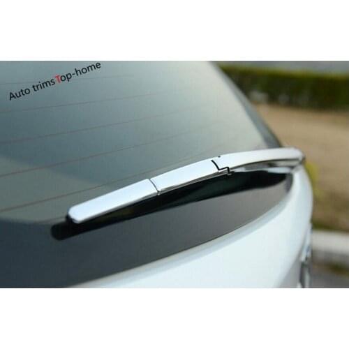Yimaautotrims Exterior Chrome Rear Windshield Window Windscreen Rain Wiper Cover Trim A Set Fit For Mazda CX-5 2012 - 2016