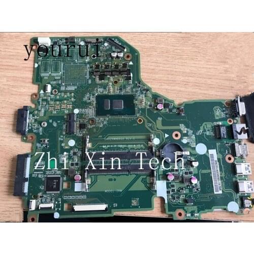 Yourui NBG3611002 NB.G3611.002 For ACER Aspire E5-574 E5-574G Laptop motherboard DA0ZRWMB6G0 with i3-6100u CPU Fully Tested