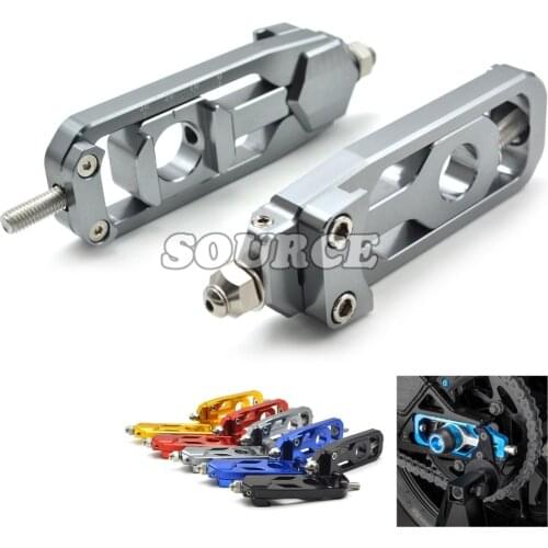 Motorcycle Parts CNC Tensioners Catena rear axle spindle chain adjuster For YAMAHA MT-09 TRACER FZ-09 FJ-09 MT FZ FJ 09