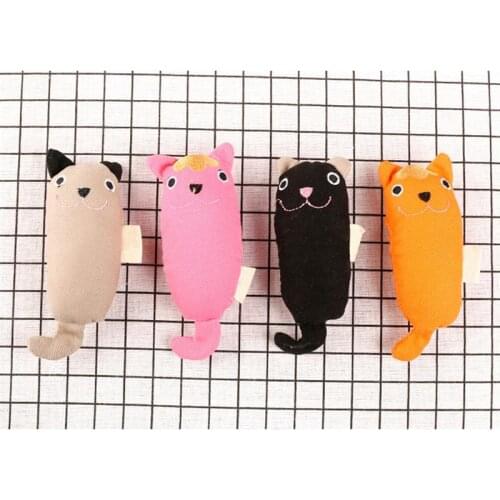 Pet Chew Toy Bite-resistant Lovely Cat Bite Toy Pet Chew Toy Catnip Toy