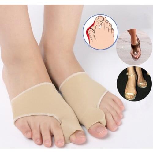 Soft Bunion Corrector Toe Separator Straightener Thumb Valgus Protector Toes Juanete Spreader Corrector