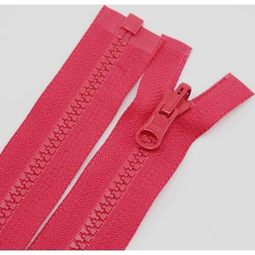 5 # YKK zipper resin zipper long section of double-sided rotating head DU clothing for 60cm ~ 80cm