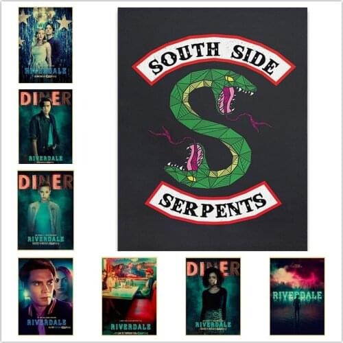 Diamond Painting Cross Stitch TV Series Riverdale Poster Picture of Rhinestone DIY Diamond Mosaic Diamond Embroidery Home Decor