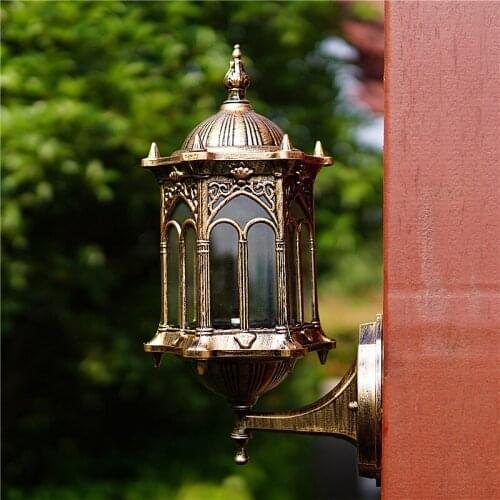 Balcony Wall Lamps outdoor waterproof exterior Continental background wall decoration outdoor corridor lamp LU62798 ZL385