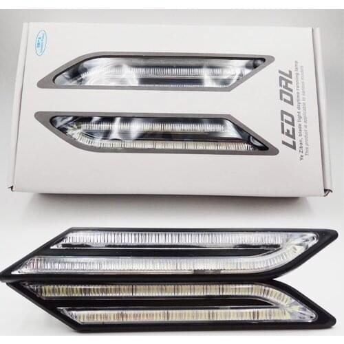 CSCSNL DRL Super Bright DRL Car daytime LED light Universal Car Daytime Running Lights Car Styling Waterproof 33 LED