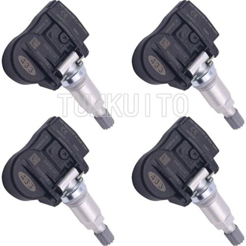 4 PCS Tesla Tire Pressure Sensor for Chrysler Town & Country Dodge Grand Caravan Chrysler Jeep Grand Cherokee Volkswagen Routan