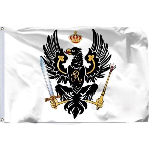 Germany Kingdom Prussia 1750 Flag 150X90cm (3x5FT) 120g 100D Office/Activity/parade/Festival/world cup/Home Decoration
