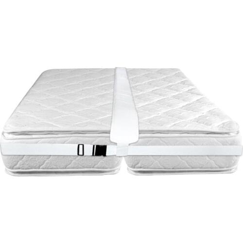 Bed Bridge Twin To King Converter Kit, Mattress Extender Set To Fill In Gap,Memory Foam Filler Pad And Connector Strap For Guest