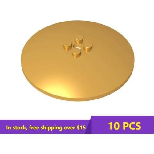 10PCS MOC Bricks Compatible Assembles Particles 3961 8x8 63.8*9.6mm For Building Blocks Parts Enlighten block Educational Toys