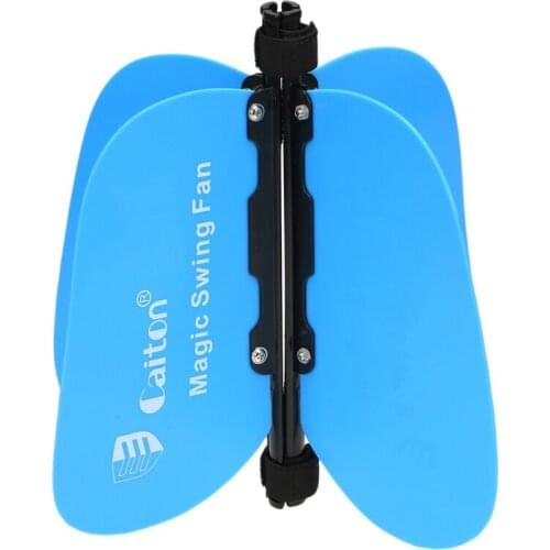 NEW-Caiton Golf Swing Fan Warm-Up Trainer Collapsible Golf Swing Trainer Speed Practice Training Grip Fan Golf Accessories
