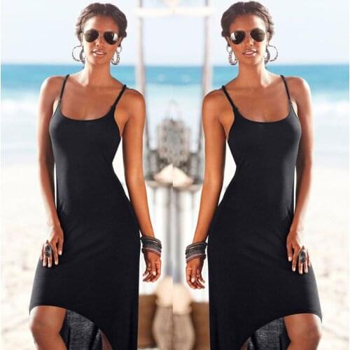 Summer Women Boho Maxi Dress Sleeveless Long Evening Party Dress Beachwear New Beach Outfits Suit Outdoor Wear 2021