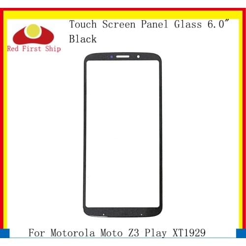 10Pcs/lot Touch Screen For Motorola Moto Z3 Play XT1929 Touch Panel Front Outer LCD Glass Lens For Moto Z3 Play Touchscreen