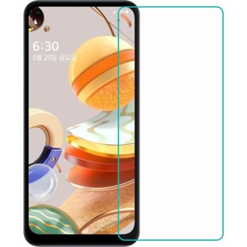 Smartphone 9H Tempered Glass for LG Q61 GLASS Protective Film on LG Q61 6.5" Screen Protector case cover