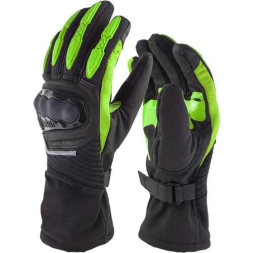 100% Waterproof Glove Winter Anti-drop Lengthen Thicken Cycling Gloves Outdoor Sport Ski Gloves For Bike Bicycle Scooter