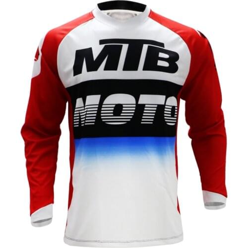 WULITOTO MTB moisture wicking Off road mountain bike team Shirt race longT-shirt For Men