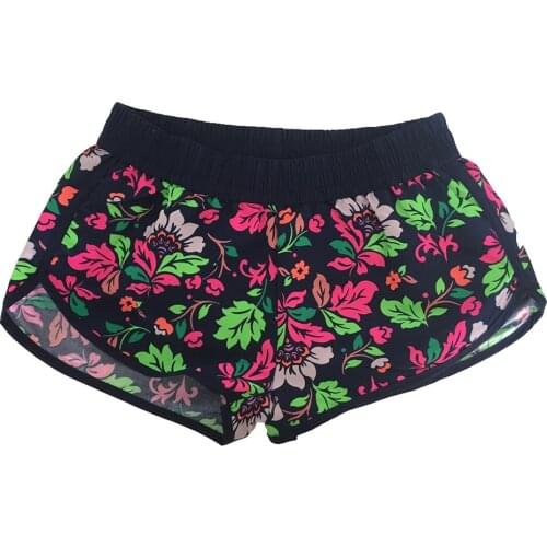 Womens beach pants, plus-size quick-action shorts, beach resort spa slim shorts DP004