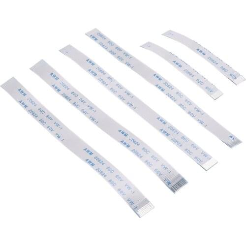 6pcs/set Handle Repair Parts 12 Pins Ribbon Cable Connector Charging strip cable for PS4 Controller for Playstation4